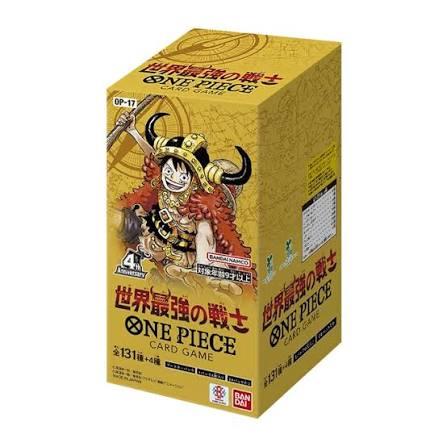 One Piece Card Game 補充包 - OP17「最強的戰士」(原盒)(保單)