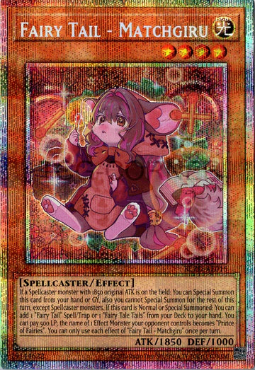 [遊戲王亞英] BLZD-AE016 / 妖精傳姬 火柴女 / 妖精伝姫－マチリル / Fairy Tail - Matchgiru / PSER