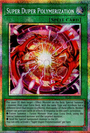 [遊戲王亞英] BLZD-AE069 / 超逸融合 /超逸融合 / Super Duper Polymerization / PSER