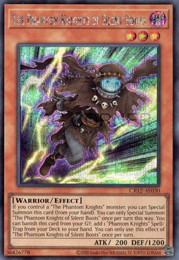 [遊戲王亞英] CR12-AE030 / 幻影騎士團 無聲靴 / 幻影騎士団サイレントブーツ / The Phantom Knights of Silent Boots / SER