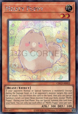 [遊戲王亞英] CR12-AE052 /  童話動物 小狗 / メルフィー·パピィ / Melffy Puppy / SER