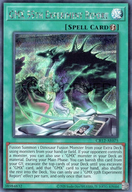 [遊戲王亞英] CR12-AE075 / 第55次GMX試驗報告 / 第55次GMX試験報告 / GMX 55th Experiment Report/ SER