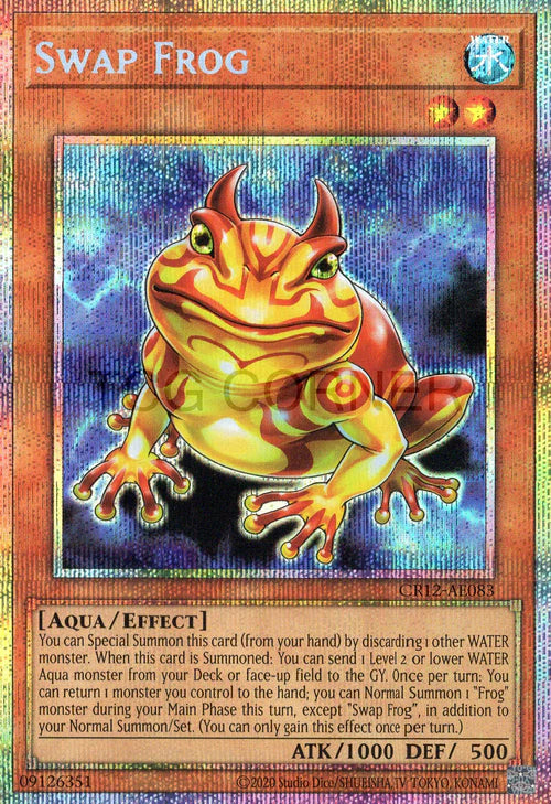 [遊戲王亞英] CR12-AE083 / 鬼青蛙 / 鬼ガエル / Swap Frog / PSER