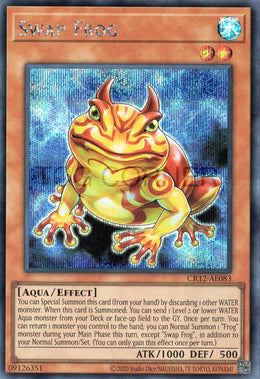 [遊戲王亞英] CR12-AE083 / 鬼青蛙 / 鬼ガエル / Swap Frog / SER
