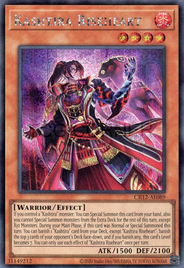 [遊戲王亞英] CR12-AE089 / 六世壞 萊斯哈特 / クシャトリラ・ライズハート / Kashtira Riseheart / SER