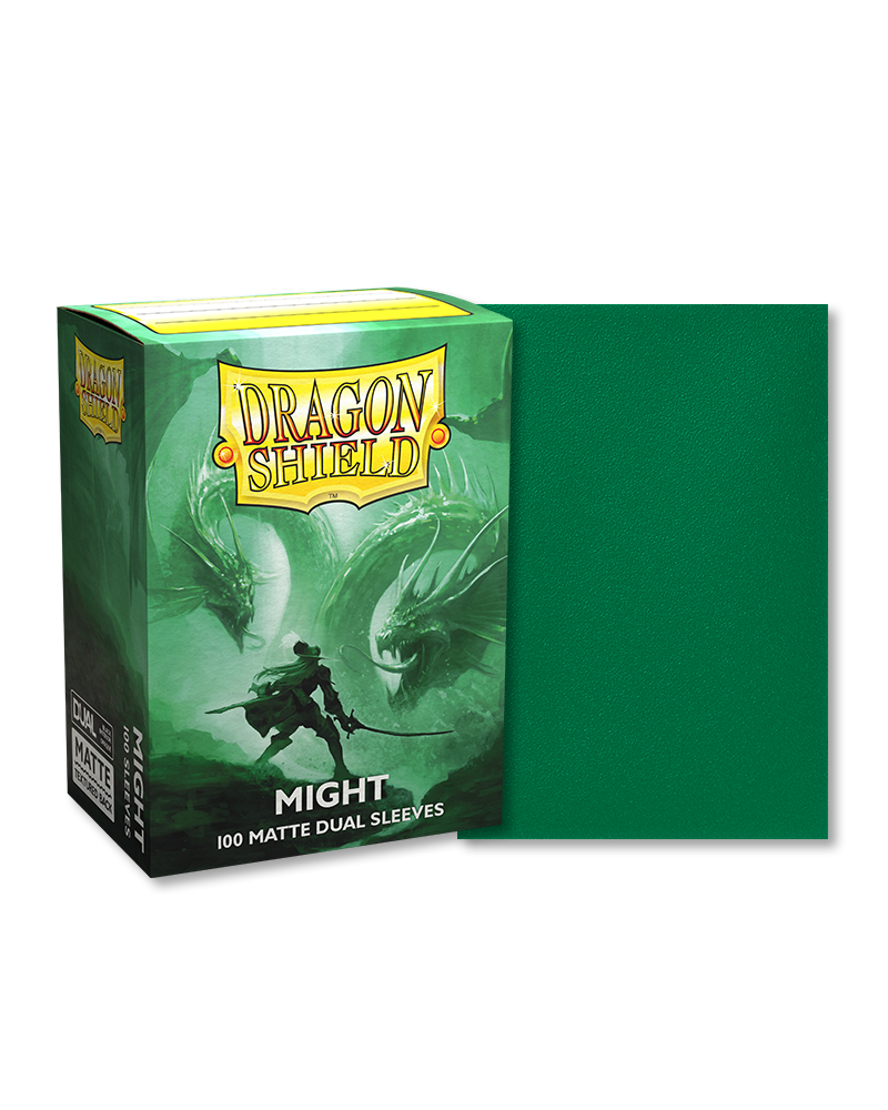 [卡牌週邊產品] Dragon Shield 100 - Standard Deck Protector Sleeves - Dual Matte 各種顏色-Trading Card Game-TCG-Oztet Amigo