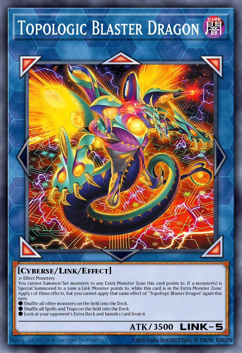 [遊戲王亞英] 拓樸邏輯爆破龍 / トポロジック・ブラスター・ドラゴン / Topologic Blaster Dragon