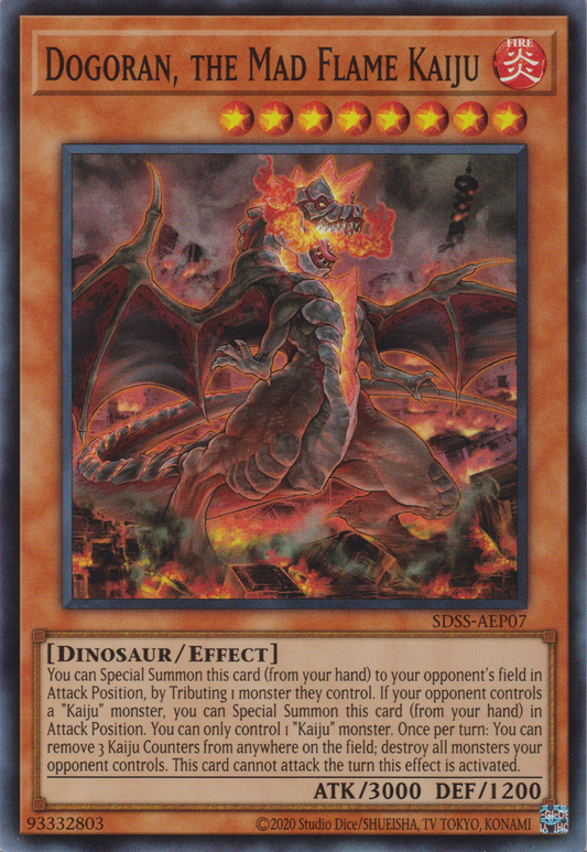 [遊戲王亞英版] 怒炎壞獸多哥拉 / 怒炎壊獣ドゴラン / Dogoran, the Mad Flame Kaiju-Trading Card Game-TCG-Oztet Amigo