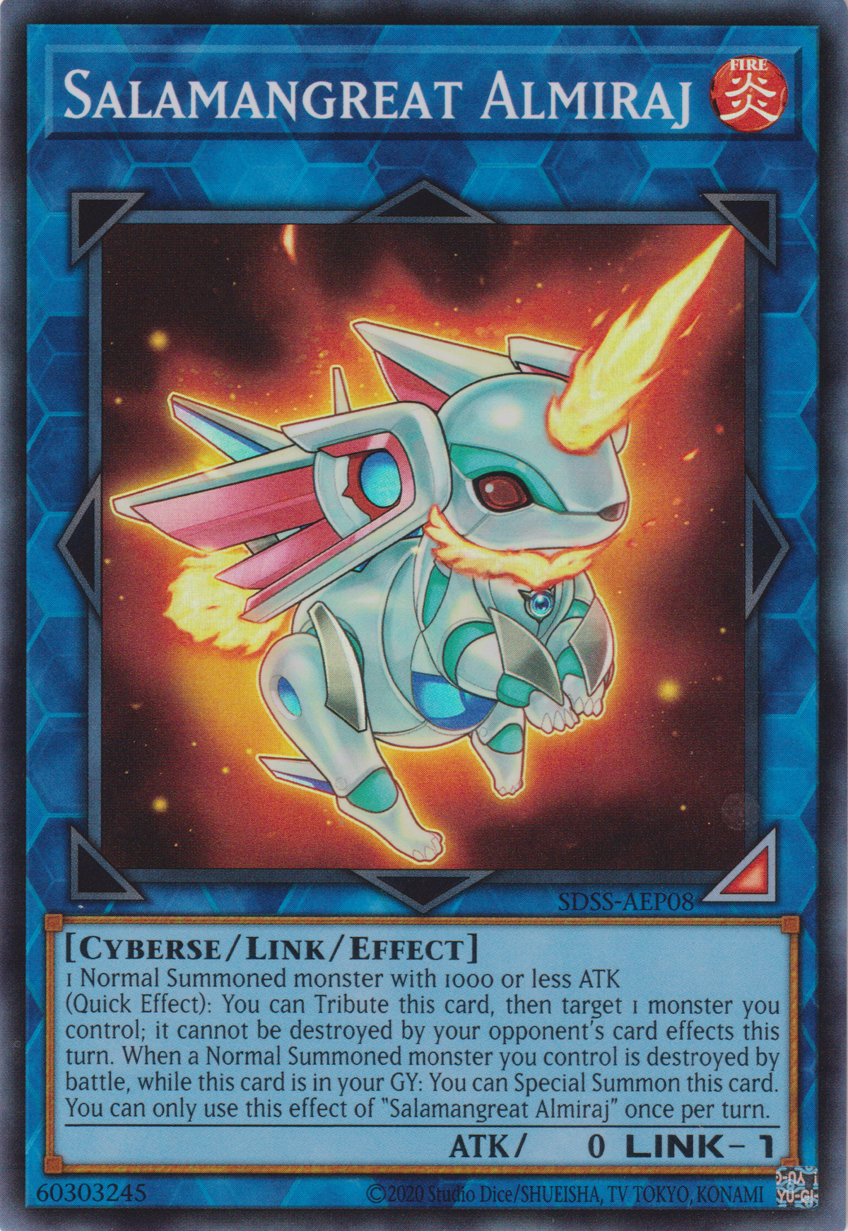 [遊戲王亞英版] 轉生炎獸獨角兔 / 転生炎獣アルミラージ / Salamangreat Almiraj-Trading Card Game-TCG-Oztet Amigo