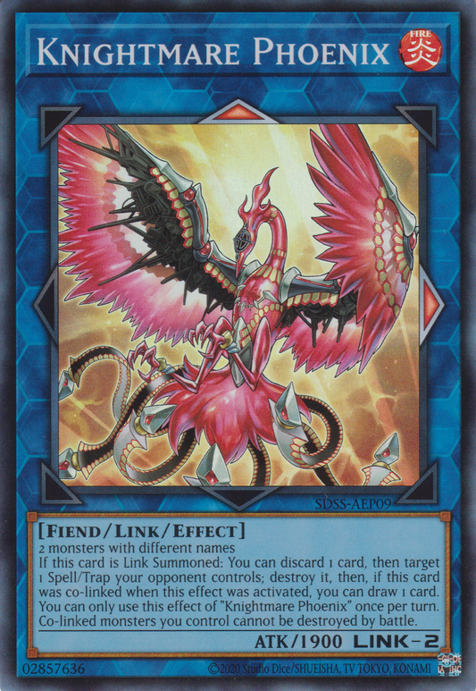 [遊戲王亞英版] 夢幻魘 鳳凰 / トロイメア·フェニックス / Knightmare Phoenix-Trading Card Game-TCG-Oztet Amigo