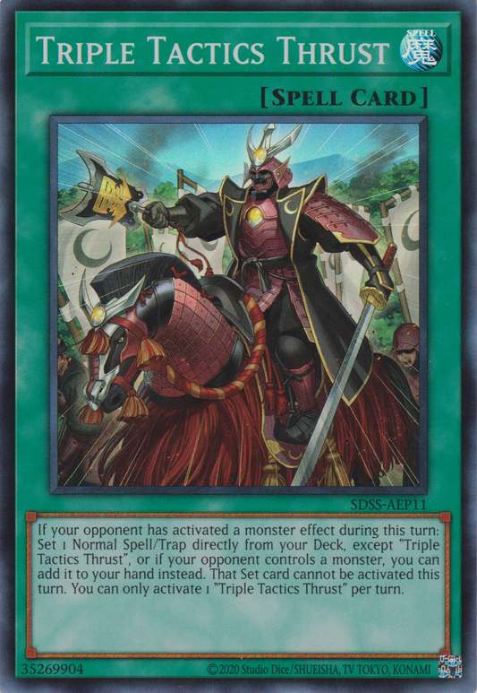 [遊戲王亞英版] 三戰之號 / 三戦の号 / Triple Tactics Thrust-Trading Card Game-TCG-Oztet Amigo