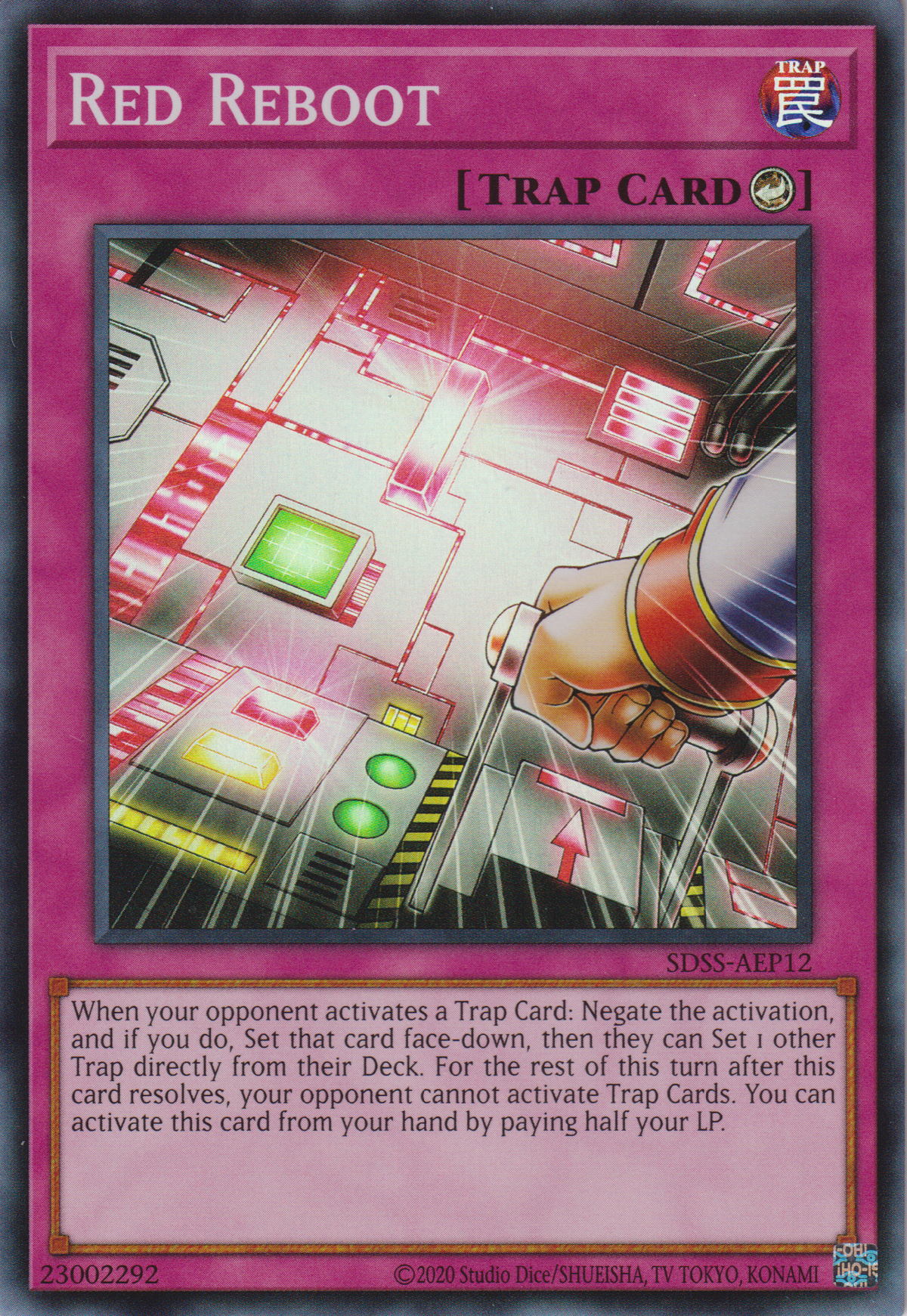 [遊戲王亞英版] 紅色重啟 / レッド·リブート / Red Reboot-Trading Card Game-TCG-Oztet Amigo