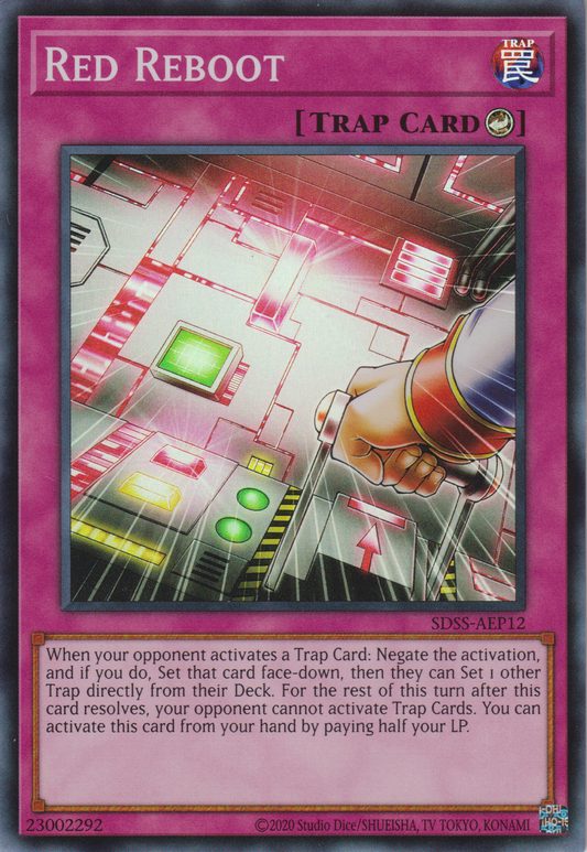 [遊戲王亞英版] 紅色重啟 / レッド·リブート / Red Reboot-Trading Card Game-TCG-Oztet Amigo