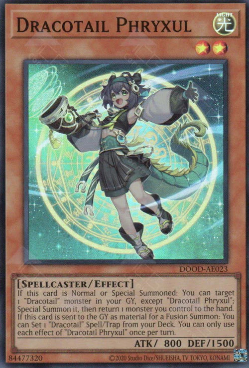 [遊戲王亞英]星辰響手 普力古魯 / 星辰響手プリクル / Dracotail Phryxul