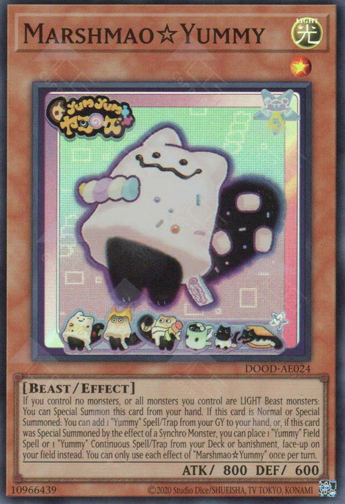 [遊戲王亞英]棉花糖☆美味獸 / マシュマオ☆ヤミー / Marshmao☆Yummy