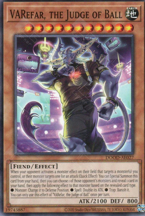 [遊戲王]蹴神－VARefar / 蹴神－VARefar / VARefar, the Judge of Ball
