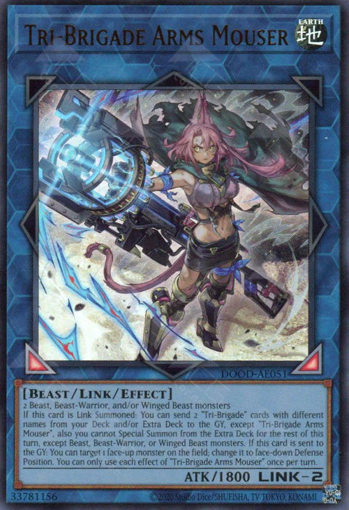 [遊戲王亞英] 鐵獸式擊滅兵裝 "Mouser" / 鉄獣式擊滅兵装“Mouser” / Tri-Brigade Arms "Mouser"