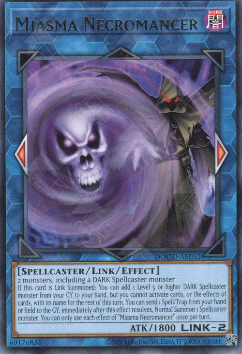 [遊戲王亞英] 瘴煙的死靈術師 / 瘴煙の死霊術師 / Miasma Necromancer