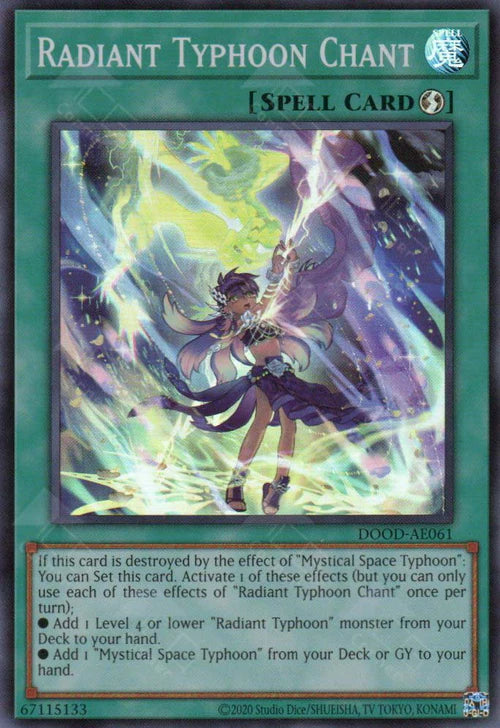 [遊戲王亞英] 絢嵐的獻詠 / 絢嵐たる献詠 / Radiant Typhoon Chant