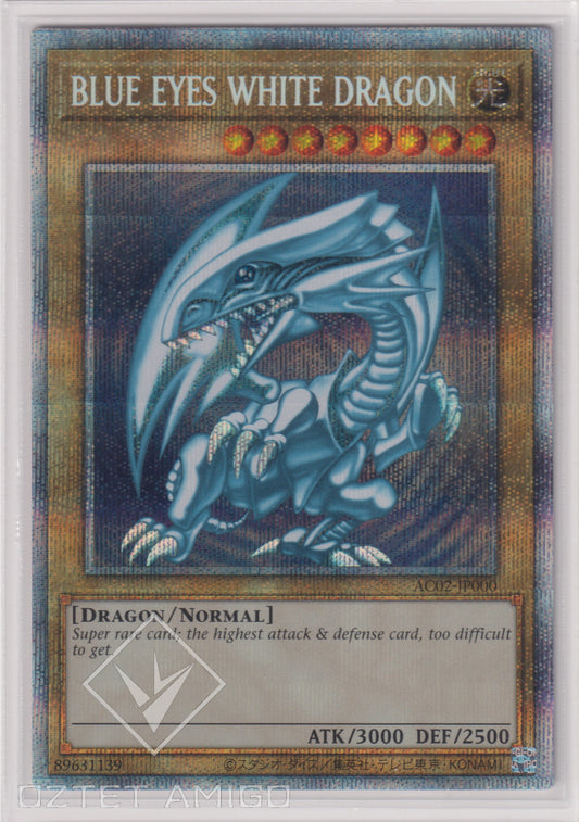 [遊戲王] 青眼白龍 / 青眼の白龍 / Blue-Eyes White Dragon-Trading Card Game-TCG-Oztet Amigo