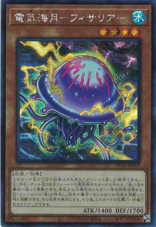 [遊戲王] 電氣海月 僧帽水母 / 電気海月-フィサリア- / 	Electric Jellyfish - Physalia-Trading Card Game-TCG-Oztet Amigo