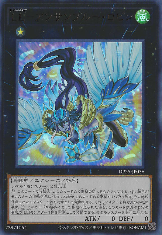 [遊戲王] LL 集合知更 / LL-アンサンブルー·ロビン / Lyrilusc - Ensemblue Robin-Trading Card Game-TCG-Oztet Amigo