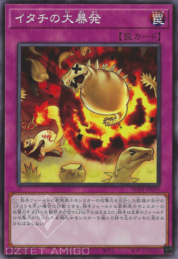 [遊戲王] 鼬鼠大爆發 / イタチの大暴発 / Ferret Flames-Trading Card Game-TCG-Oztet Amigo