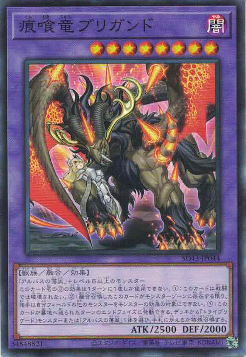 [遊戲王] 痕喰龍 盜賊 / 痕喰竜ブリガンド / Brigrand the Glory Dragon-Trading Card Game-TCG-Oztet Amigo