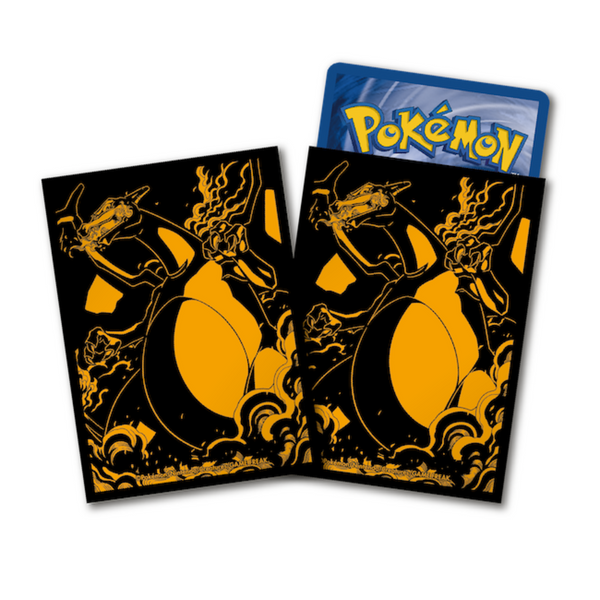 [Pokémon周邊產品] 寶可夢噴火龍VMAX黑色 寶可夢卡套-Trading Card Game-TCG-Oztet Amigo