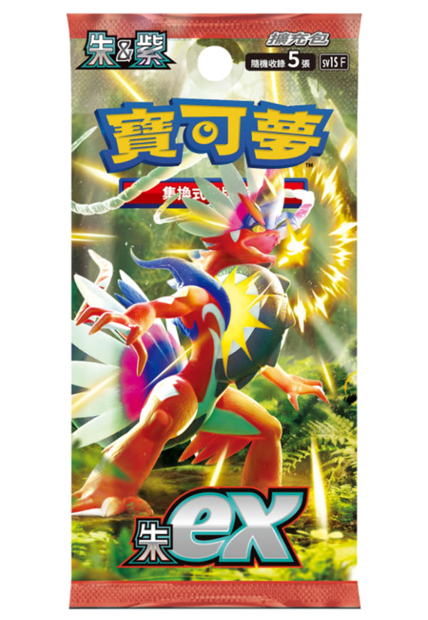 [Pokémon] 擴充包「朱ex-盒」SV1SF 原盒-Trading Card Game-TCG-Oztet Amigo
