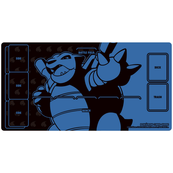 [Pokémon周邊產品] 水戰龜 日版寶可夢卡墊-Trading Card Game-TCG-Oztet Amigo