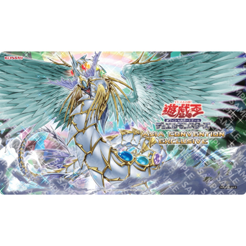 [遊戲王周邊產品] 遊戲王 究極寶玉神彩虹龍卡墊 ASIA CONVENTION EXCLUSIVE-Trading Card Game-TCG-Oztet Amigo