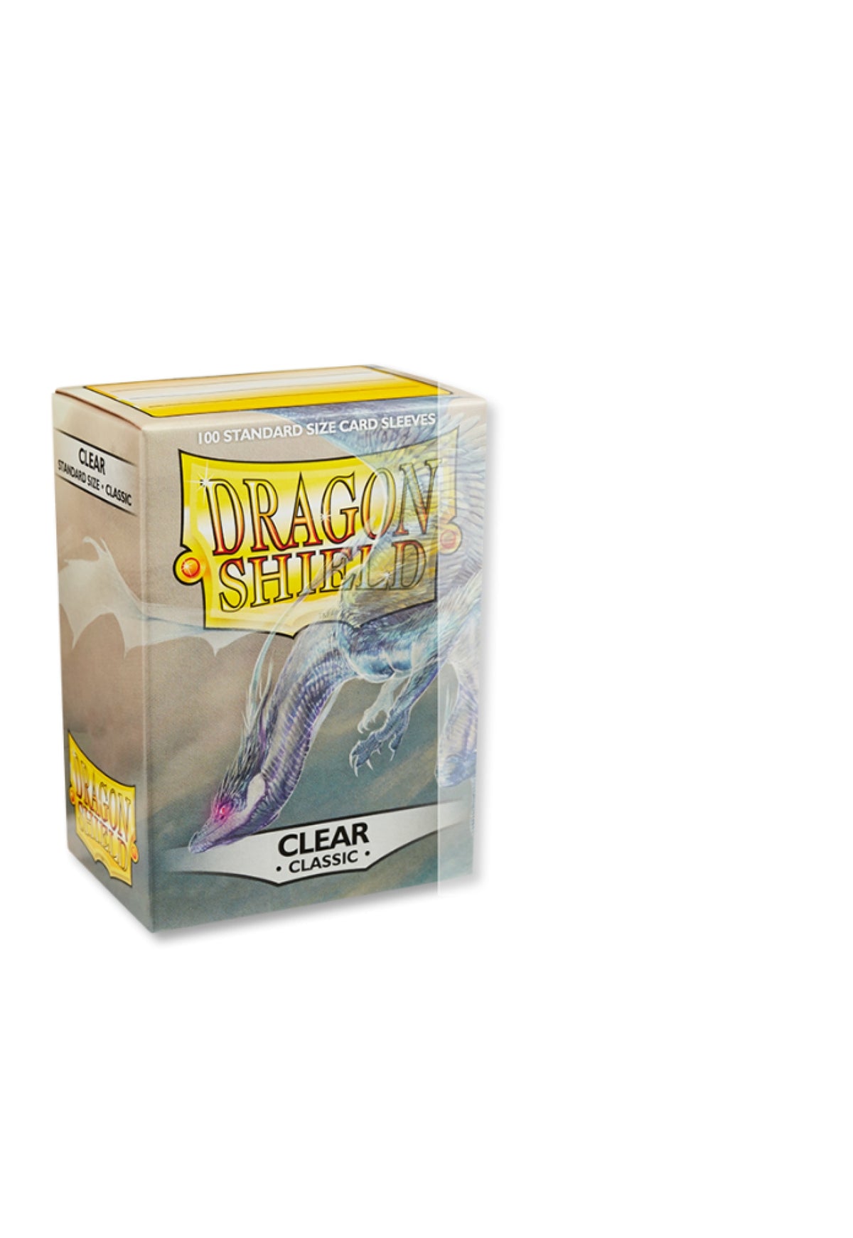 [卡牌週邊產品] Dragon Shield 100 - Standard Deck Protector Sleeves - Clear-Trading Card Game-TCG-Oztet Amigo