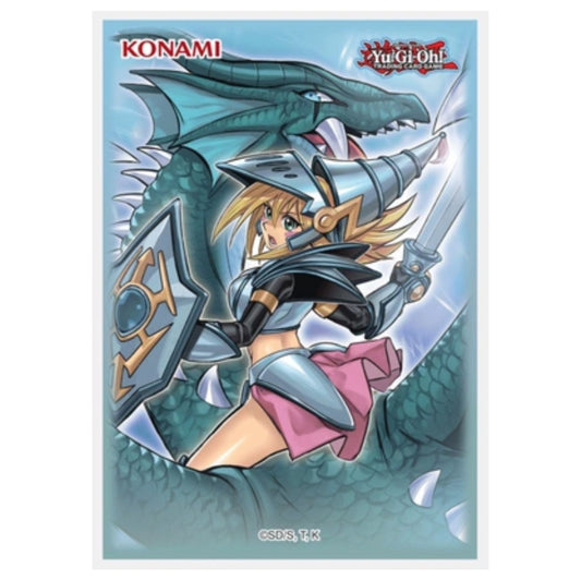[遊戲王周邊產品] 龍騎士黑魔術女孩 卡套-Trading Card Game-TCG-Oztet Amigo