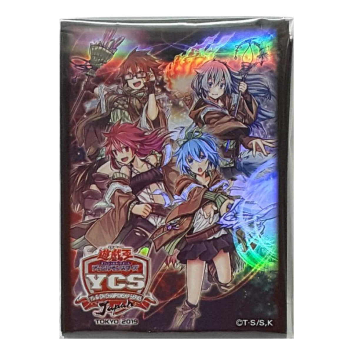 [遊戲王周邊產品] YCSJ 憑依覺醒 四靈使 卡套-Trading Card Game-TCG-Oztet Amigo