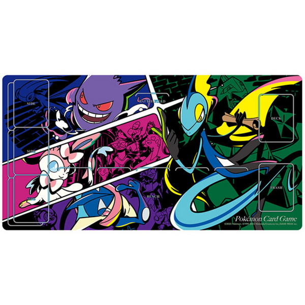 [Pokémon周邊產品] 仙子伊布 千面避役 甲賀忍蛙 耿鬼 Midnight Agent 日版寶可夢卡墊-Trading Card Game-TCG-Oztet Amigo
