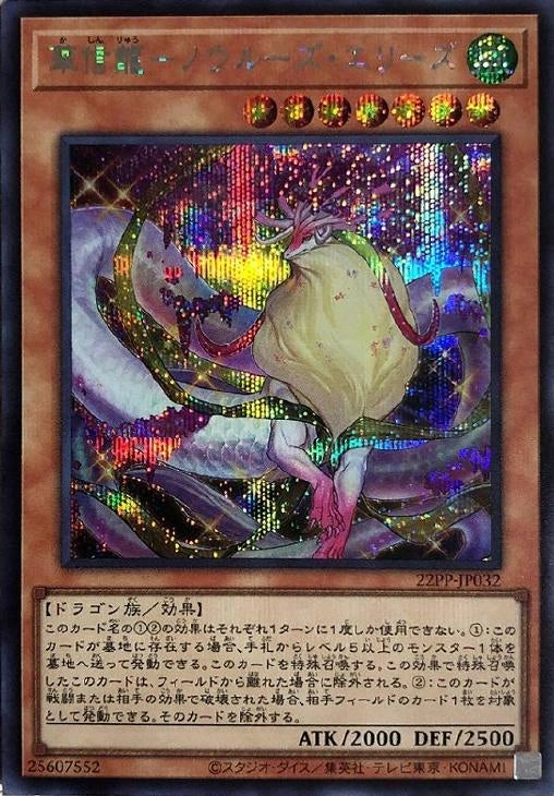 [遊戲王] 華信龍-諾魯茲艾利茲 / 華信龍-ノウルーズ·エリーズ / Nowru Aries the Vernal Dragon-Trading Card Game-TCG-Oztet Amigo