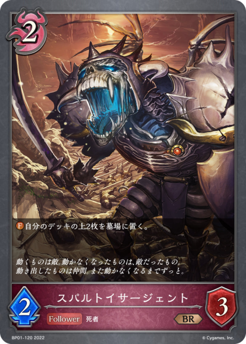 [Shadowverse] 屍魂戰士 / スパルトイサージェント-Trading Card Game-TCG-Oztet Amigo