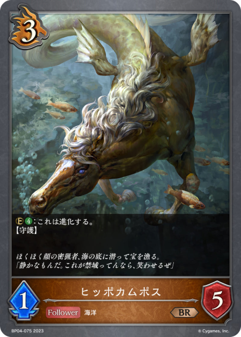 [Shadowverse] 聖域海馬 /   ヒッポカムポス-Trading Card Game-TCG-Oztet Amigo