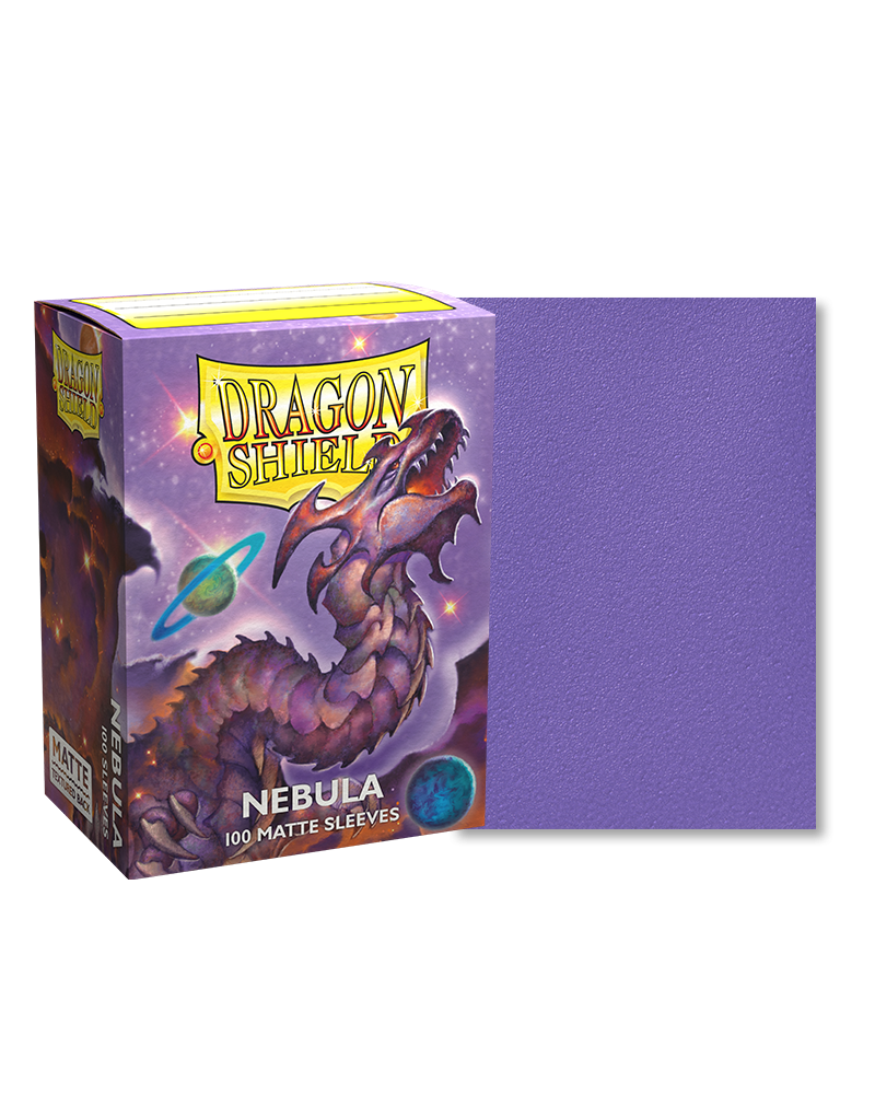 [卡牌週邊產品] Dragon Shield 100 - Standard Deck Protector Sleeves - Matte Nebula-Trading Card Game-TCG-Oztet Amigo