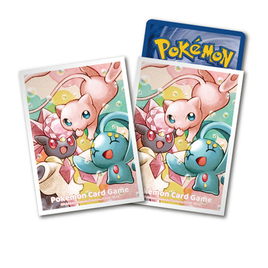 [Pokémon周邊產品] 夢幻 & 瑪納霏 & 蒂安希 寶可夢卡套-Trading Card Game-TCG-Oztet Amigo