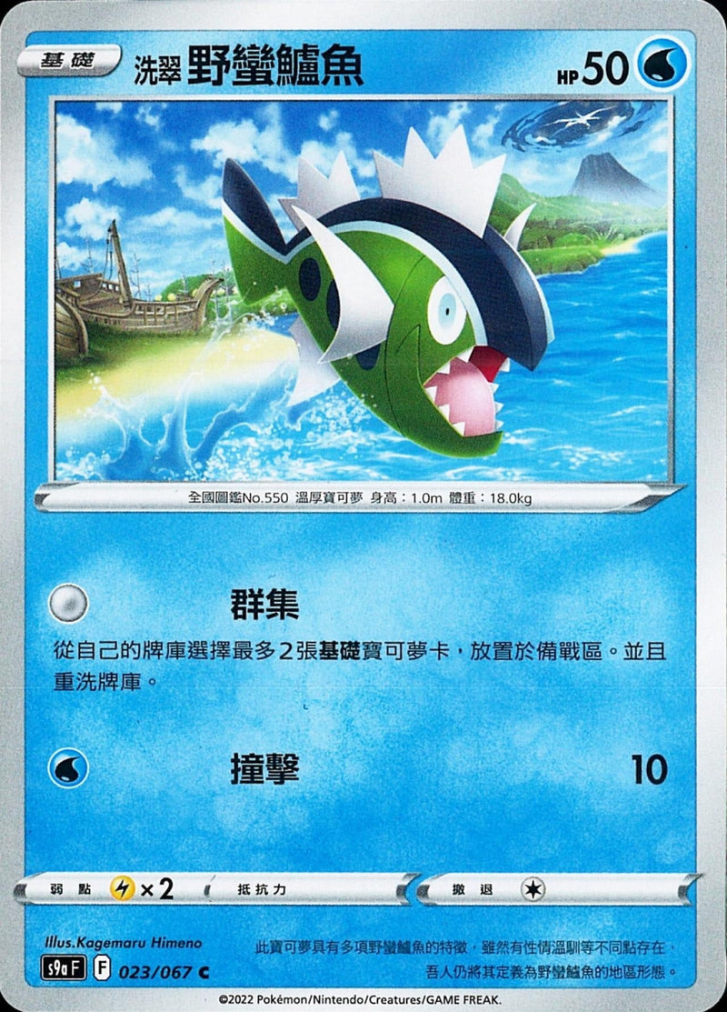 [Pokémon] s9aF 洗翠野蠻鱸魚-Trading Card Game-TCG-Oztet Amigo