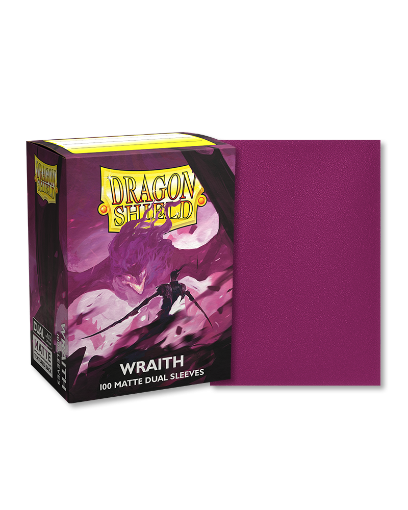 [卡牌週邊產品] Dragon Shield 100 - Standard Deck Protector Sleeves - Dual Matte - Wraith-Trading Card Game-TCG-Oztet Amigo