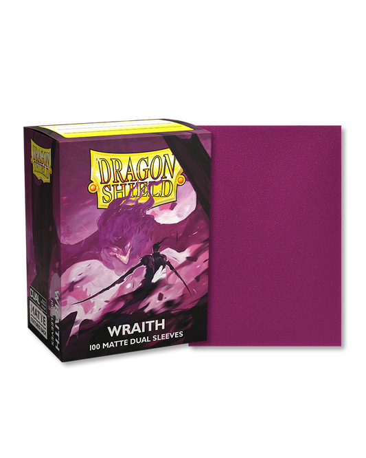 [卡牌週邊產品] Dragon Shield 100 - Standard Deck Protector Sleeves - Dual Matte - Wraith-Trading Card Game-TCG-Oztet Amigo