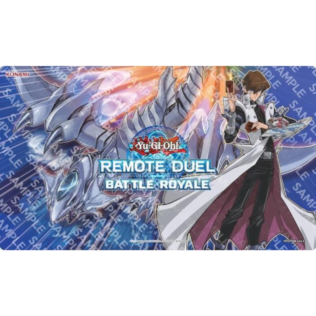 遊戲王周邊產品] 遊戲王REMOTE DUEL 海馬瀨人&青眼噴射龍卡墊