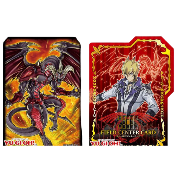 [遊戲王周邊產品] 5DS主角怪獸 紅惡魔龍 卡套-Trading Card Game-TCG-Oztet Amigo